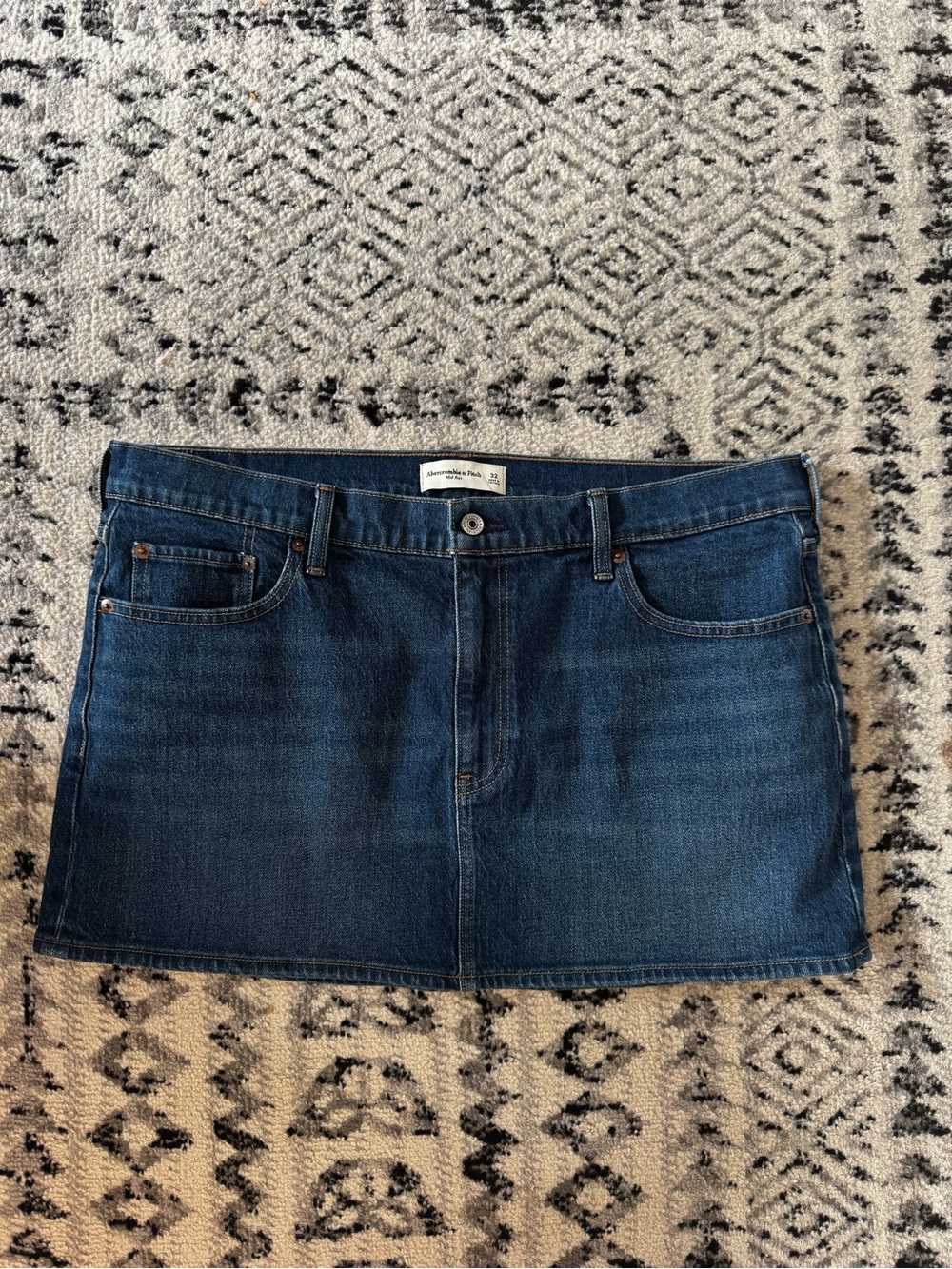 Denim Mini Skirt